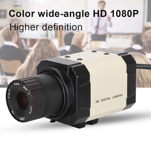1080P-kamera 4 mm objektiv 2MP computertilbehør gratis drev til Windows / Linux / Android