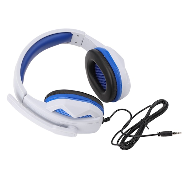 Peliheadset, melunvaimennus, voimakas basso, hengittävä, langallinen pelikuuloke mikrofonilla PS5:lle, XBOX:lle ja PC:lle