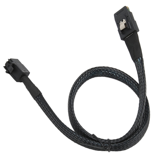 Mini SAS SFF 8643 till 8087 HD 12 Gbps överföringshastighet Låg förlust Flexibel intern Mini SAS-kabel för datorserver 0,5 m/19,7 tum