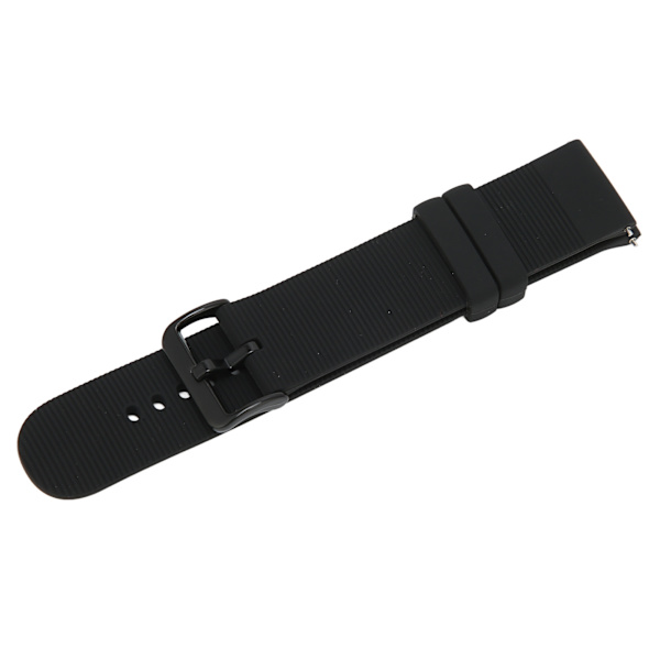 Justerbart silikonklockarmband för Amazfit GTS 3/GTS 3 PRO Andningsbart Smartwatch-klockarmband Svart