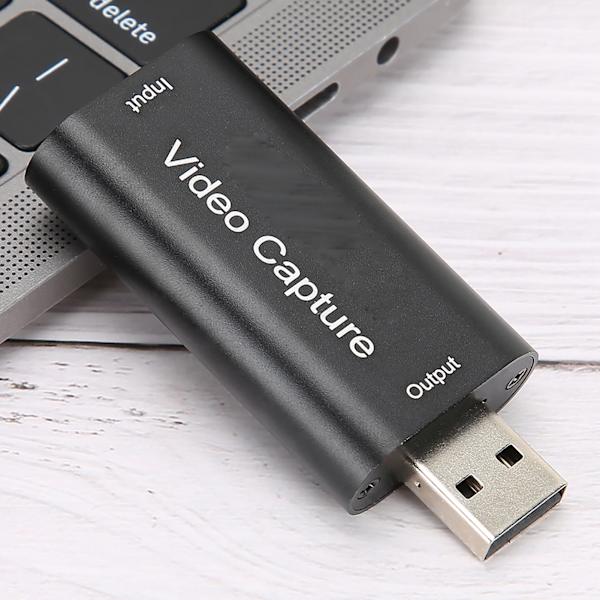 Videoopptakskort USB2.0 HD bærbar datamaskintilbehør for Windows / Android / OS X