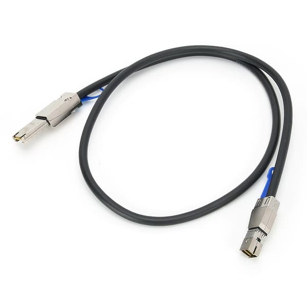 Serverkabel Svitsjkabel Datakabel Datamaskin Tilbehør MINI SAS SFF-8644 til SFF-8088 1-Meter