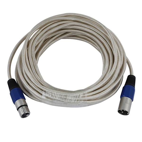 Høj kvalitet XLR han til hun mikrofon kabel lyd mikrofon kabel (10 m)