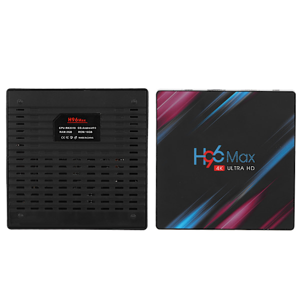 4+64G Dual band WIFI+BT TV Set top Box Smart TV Media Player til Android 9.0