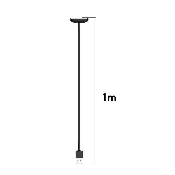 2 stk. lader kompatibel med Fitbit Inspire 2 / Fitbit Ace 3, erstatning USB-ladedokkingstasjon ladekabel lader