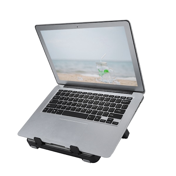 Bærbar notesbogsbeslag Foldbar bærbar computerstand Liftable Tablet Holder (Sort)