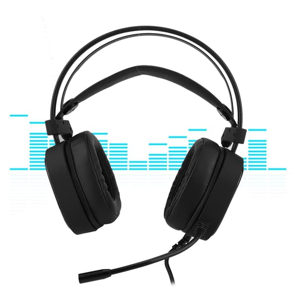 Høj kvalitet 3D Virtual Surround Sound VR Game Headset(USB+3.5)