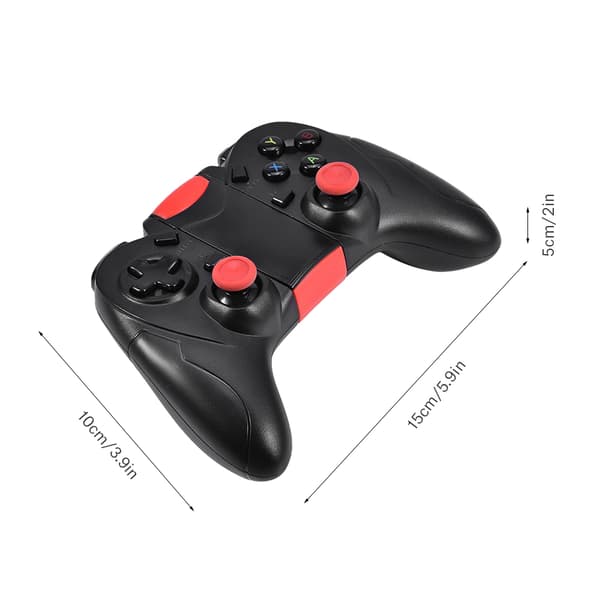 Bærbar trådløs Bluetooth spillkontroller Gamepad Joystick for Android iOS-telefon