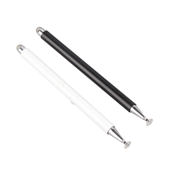 2 st stylus svart vit magnetisk sugning handskrift stylus universell kapacitiv penna för mobiltelefon surfplatta