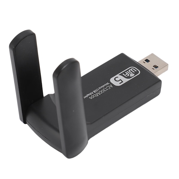 USB3.0 WiFi-adapter 2.4GHz 5GHz Dual 5Dbi Antenne WiFi Dual Band Nettverksadapter for Windows 11 10 for OS X for Linux