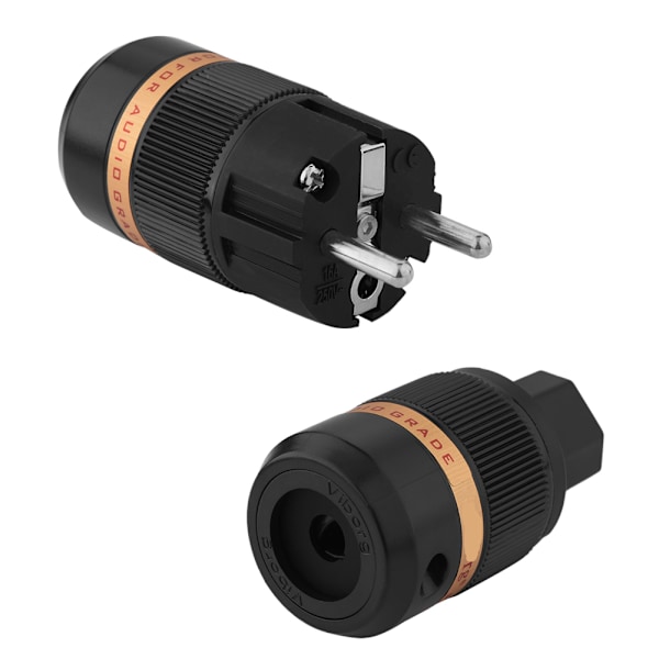 VE501s   VF501S VIBORG Aluminium Shell Pure Copper Power Plug IEC Connector