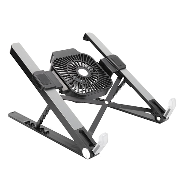 Foldbar bærbar computerstand Foldbar Protable Notebook Computer Support Holder med køleventilator
