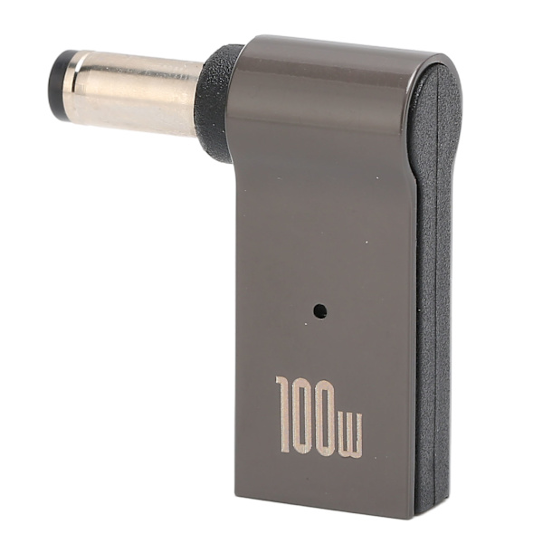 PD 100W Adapter Typ C Hona till Hane Aluminiumlegering Skal Lätt Bärbar Laddningsadapter för Lenovo