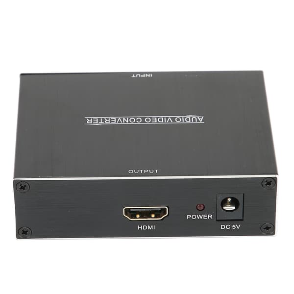 Audiokonverter VGA+3.5MM+RCA Audio til High Definition Multimedia Interface Adapter til PC DVD til XBOX Højttaler