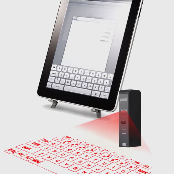 KB320 Virtuellt laser tangentbord Bluetooth Multi-Point Recognition Projektion tangentbord