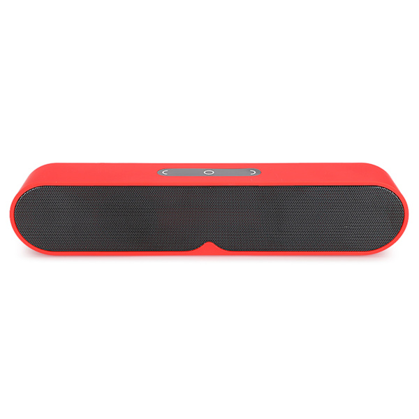 Bluetooth 5.0 Touch Speaker Trådlös Skrivbord Lång Standby Tid Musikspelare Röd