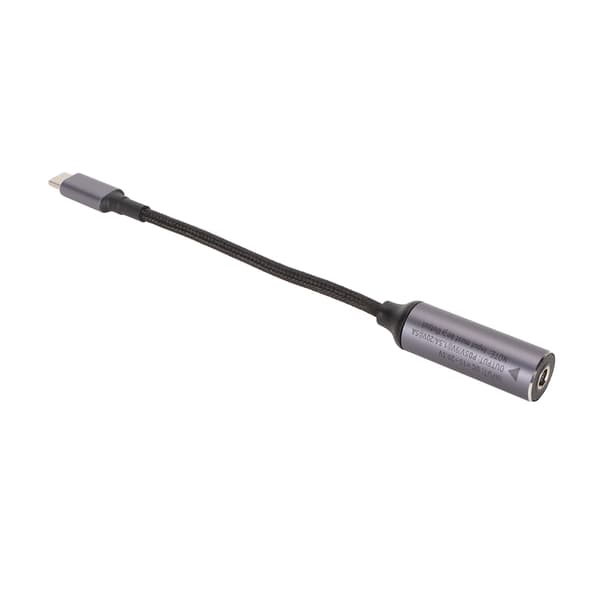 PD DC 4,5 mm x 0,6 mm hun-indgang til USB Type C han-strømkabel 100W DC4506 til Type C-kabel til telefoner, tablets og bærbare computere