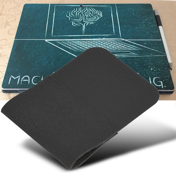 Ny svart pennhållare med självhäftande ögla för Microsoft Surface