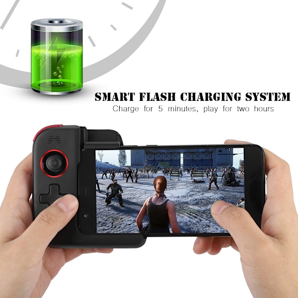 Mer realistisk spillfølelse Bluetooth spillkontroller Høy følsomhet Bluetooth gamepad