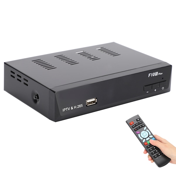 iBRAVEBOX F10S PLUS H.265 för IPTV DVB för S2 POWERVU BISSKEY Set Top Box