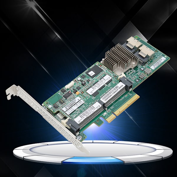 Til HP Gen8-serie DL/ML/BL-server P420 FBWC 6Gb dobbeltport til SAS-controllerkort-arraykort 2GB