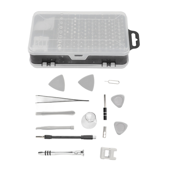 Elektronisk skruvmejselsats 112 i 1 magnetisk mini precision DIY reparationsverktyg med fodral för PC bärbar dator klocka