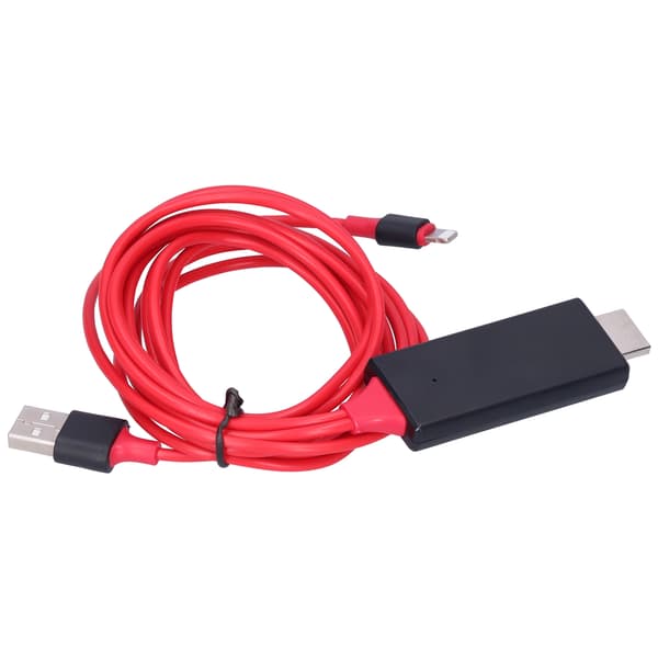 Til Iphone til HD Multimedia Interface Adapter Kabel Telefon til TV Videokonverter Kabel 1080P
