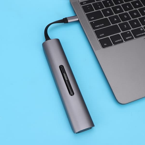9 i 1 TypeC-interface til HDMI VGA-hun USB-hub-konverter dockingstation til Macbook(THV901)
