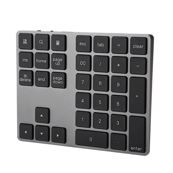 Musta 34 näppäimen mini-numeronäppäimistö langaton Bluetooth-numeronäppäimistö Apple PC:lle