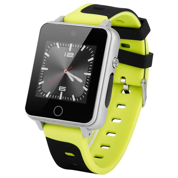 1,54\" skærm Smart Armbånd Bluetooth Ur GPS Navigation 512MB+4GB Til Android 5.1 (Grøn)