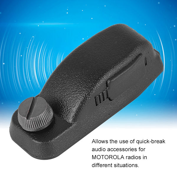 Walkie Talkie Hörlurar Överdrag Headset Adapter M Dubbel Stift För XPR6550/P8268/P8200/338D