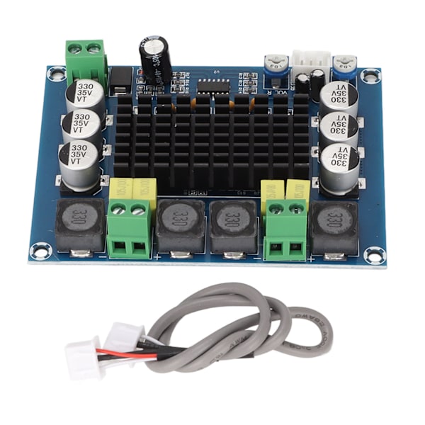 Kaksikanavainen vahvistinlevy 2x120W teholähtö HIFI digitaalinen vahvistinlevy DC12‑24V