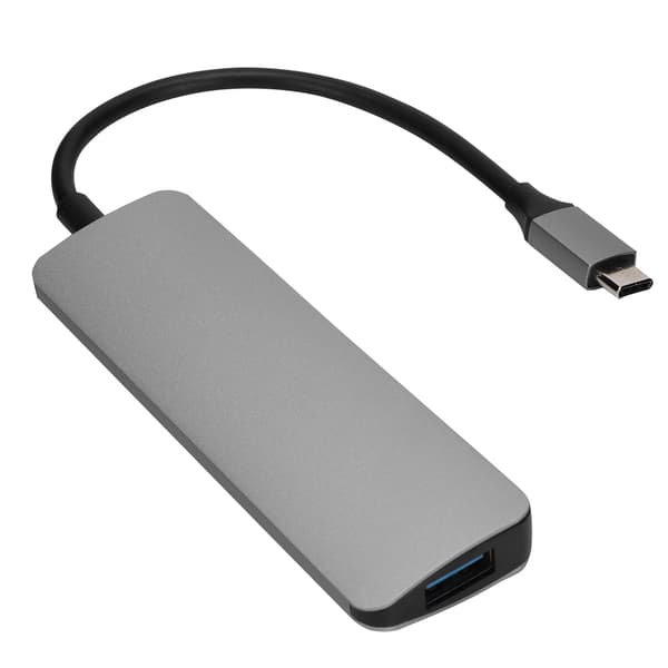 5 i 1 USB-C til 4-port USB + til Android-outputport multifunktionshub dockingstation