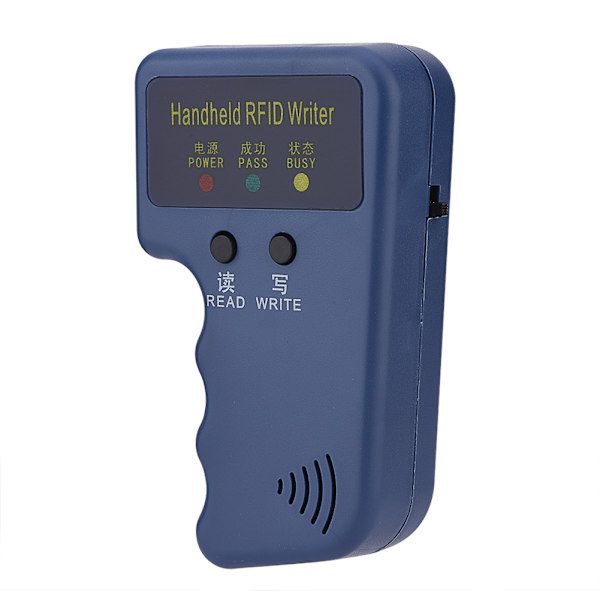 125KHz Bärbar Handhållen RFID ID-kortskopieringsläsare / Skrivare Duplikator
