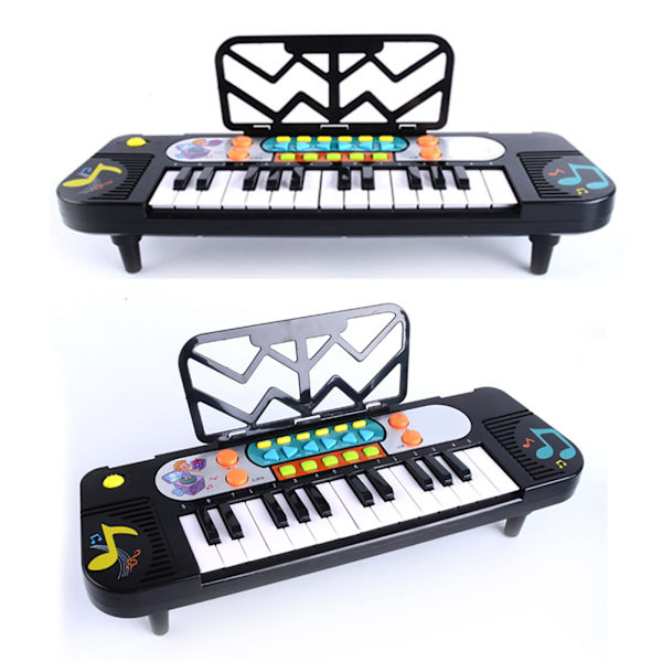 Elektrisk klaver til børn - Begynder elektronisk musik lærings keyboard - Bærbart instrument til tidlig læring 25 Keys 11 Modes
