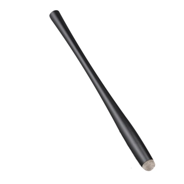 W3L Slim Body MultiFunction Stylus Touch Screen Drawing Pen 8A Silver Fiber Cloth Pen Tip(Black)