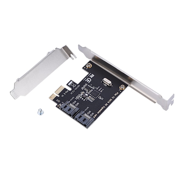 PCI-E-kort PCI Express til SATA 3.0 2 port SATA III 6Gbps udvidelsesadapterkort