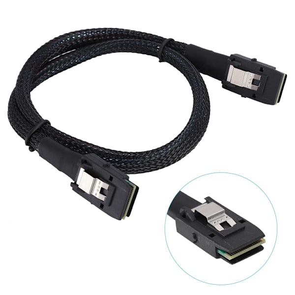 50CM Mini SAS36P SFF-8087 - Mini SAS36P 6Gbps HD nopea jakokaapeli