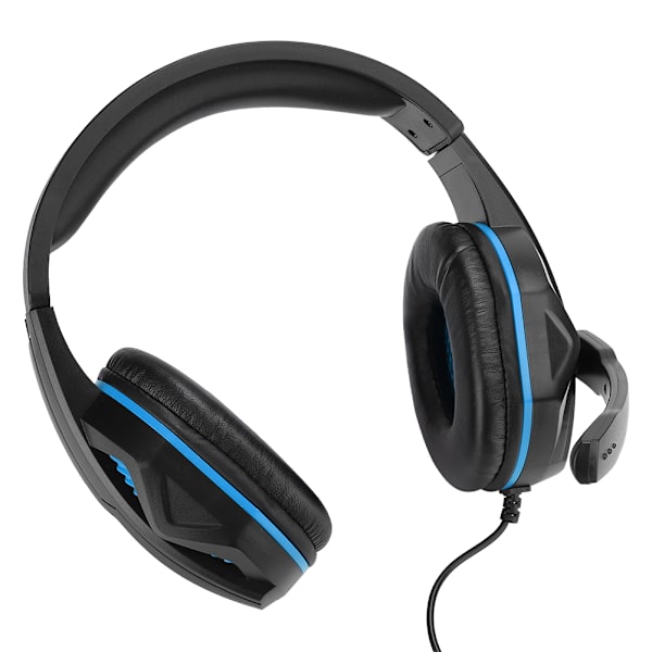 SEZ-881 ABS Lättviktsmikrofon Gaming Headset Brusreducering 3,5 mm Hörlurar Utrustning för Xboxone/PS4Blå