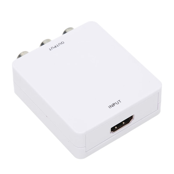 HD Multimedia Interface till RCA-omvandlare 1080p HD Multimedia Interface till ljud- och videoadapter för PC
