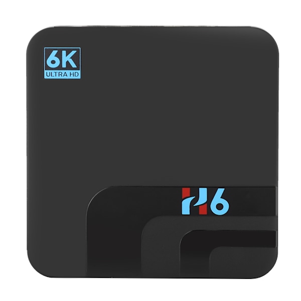 H6 2+16G Set top TV Box VP9 ProfilE 2 H.265 Videoavkodning för Android 9.0