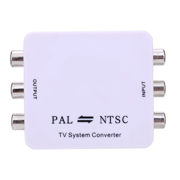 PAL NTSC SECAM till NTSC PAL HD 1080P TV-videosystemomvandlare Switcher Adapter