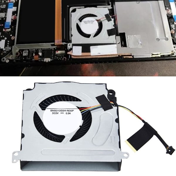Pelikonsolin CPU-jäähdytystuuletin Hiljainen vaihtoehtoinen CPU-tuuletin Steam Deck 2021 2022 64GB 256GB 512GB NVMe