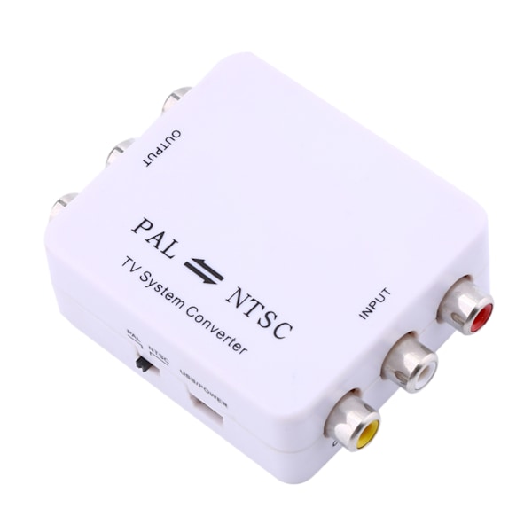 PAL NTSC SECAM till NTSC PAL HD 1080P TV-videosystemomvandlare Switcher Adapter