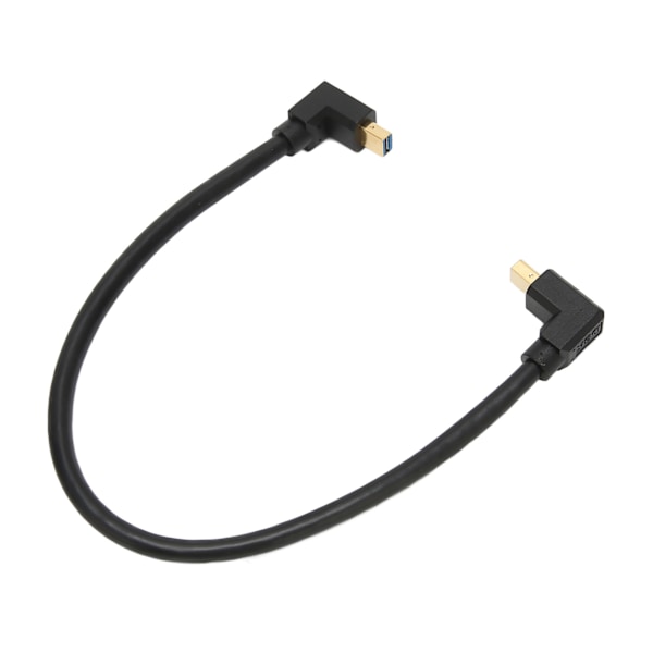 Mini DP - Mini DP -kaapeli Displayport 1.4 uros - uros 8K 60HZ 4K 144HZ 90 asteen suorakulma kyynärpää Displayport -kaapeli