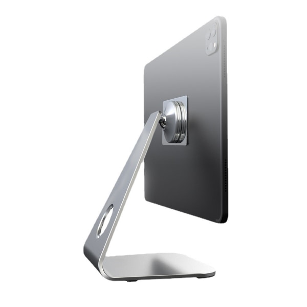 Magnetisk nettbrettstativ justerbart, universelt skrivebordsstativ, multivinkel aluminium nettbrettholder for telefoner, iPad, Samsung etc