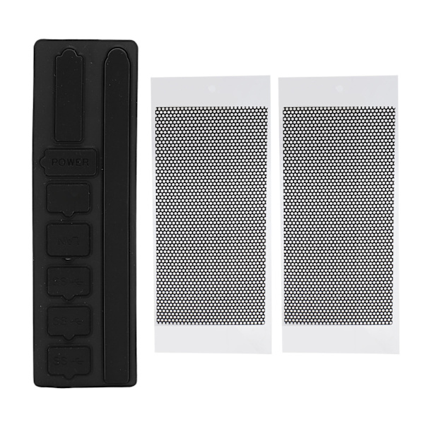 Pölysuodatinsetti Xbox Series X:lle Silikoniset pölytulpat PVC-pölysuodatin Pölytiivis suodatinpeite Xbox Series X -lisävarusteille