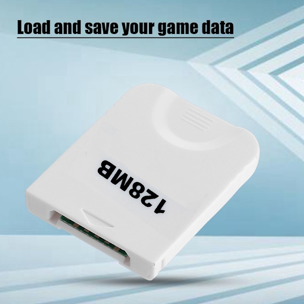 128 MB minnekort for Nintendo WII-konsollspill Kompatibelt minnekort