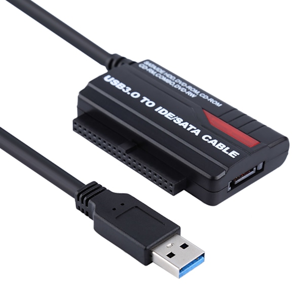 USB 3.0 til SAta IDE 2.5\"/3.5\" Harddisk Adapter Konverter Kabel