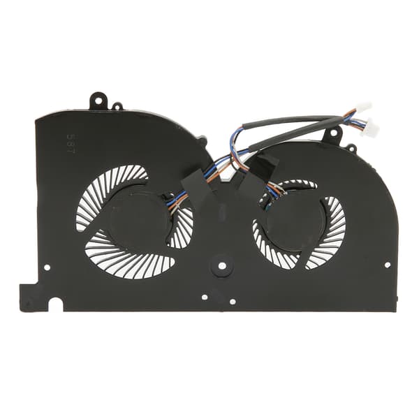 CPU GPU-ventilatorudskiftning til MSI GS75 P75 MS 17G1 MS 17G2 BS5005HS U3I BS5005HS U3J DC 5V 0.5A 4-bens bærbar køleventilator GPU-ventilator